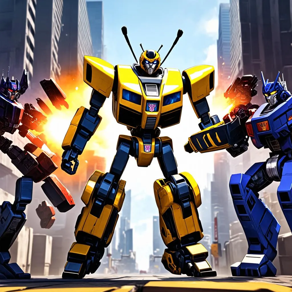 Gameplay Transformers: Rise of the Dark Spark