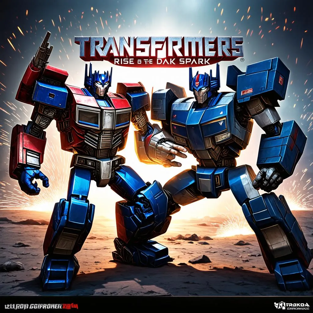 Poster game Transformers: Rise of the Dark Spark