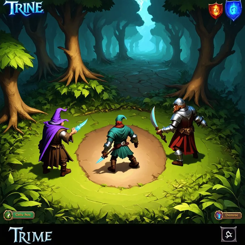 Trine gameplay