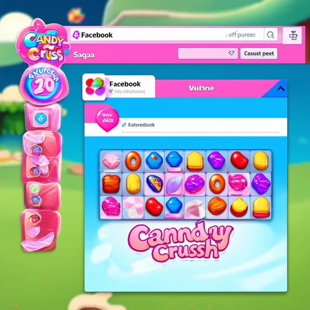 Candy Crush Saga trên Facebook