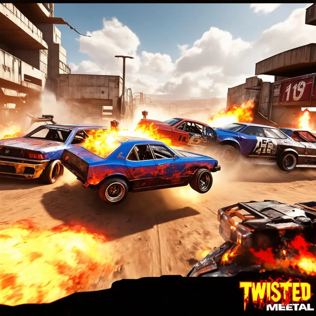 Twisted Metal Gameplay