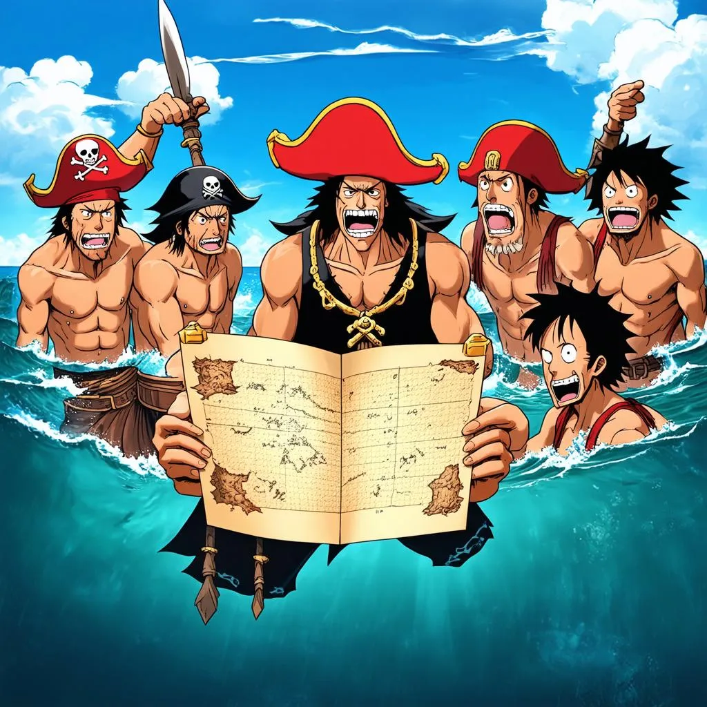 Tìm kiếm kho báu One Piece