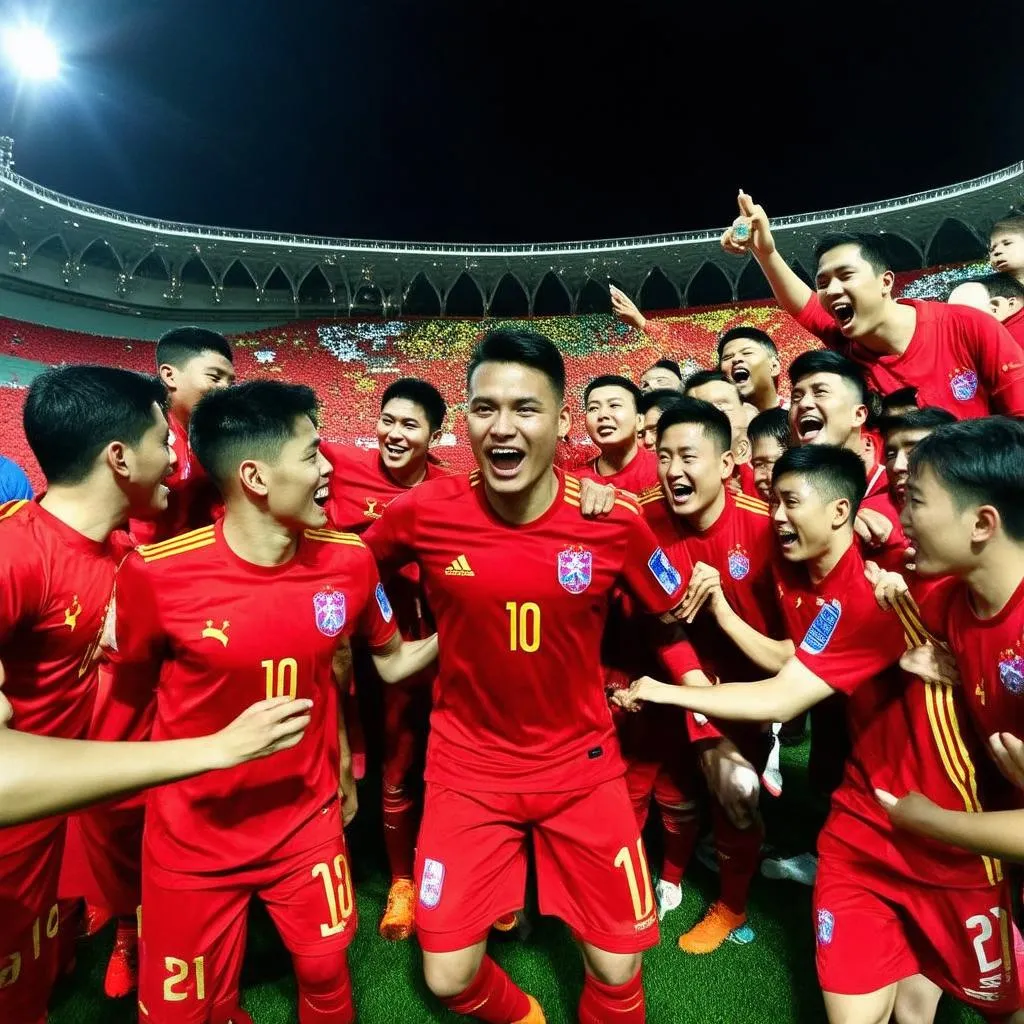 U23 Việt Nam chiến thắng U23 Malaysia