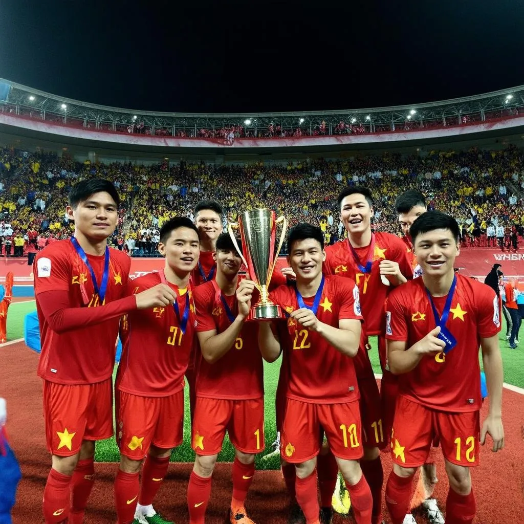 U23 Việt Nam vô địch bóng đá nam Sea Games 31