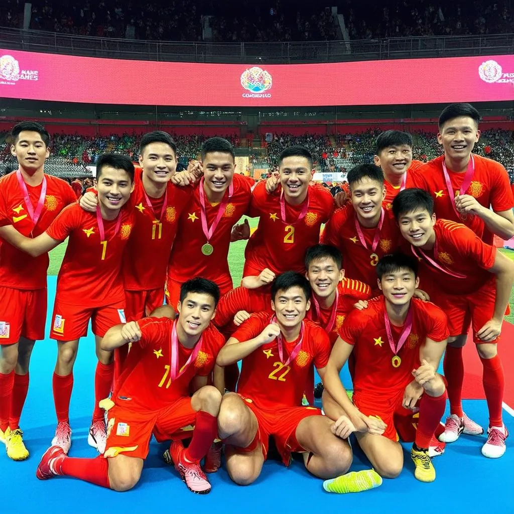 U23 Việt Nam giành Huy chương Vàng SEA Games 31