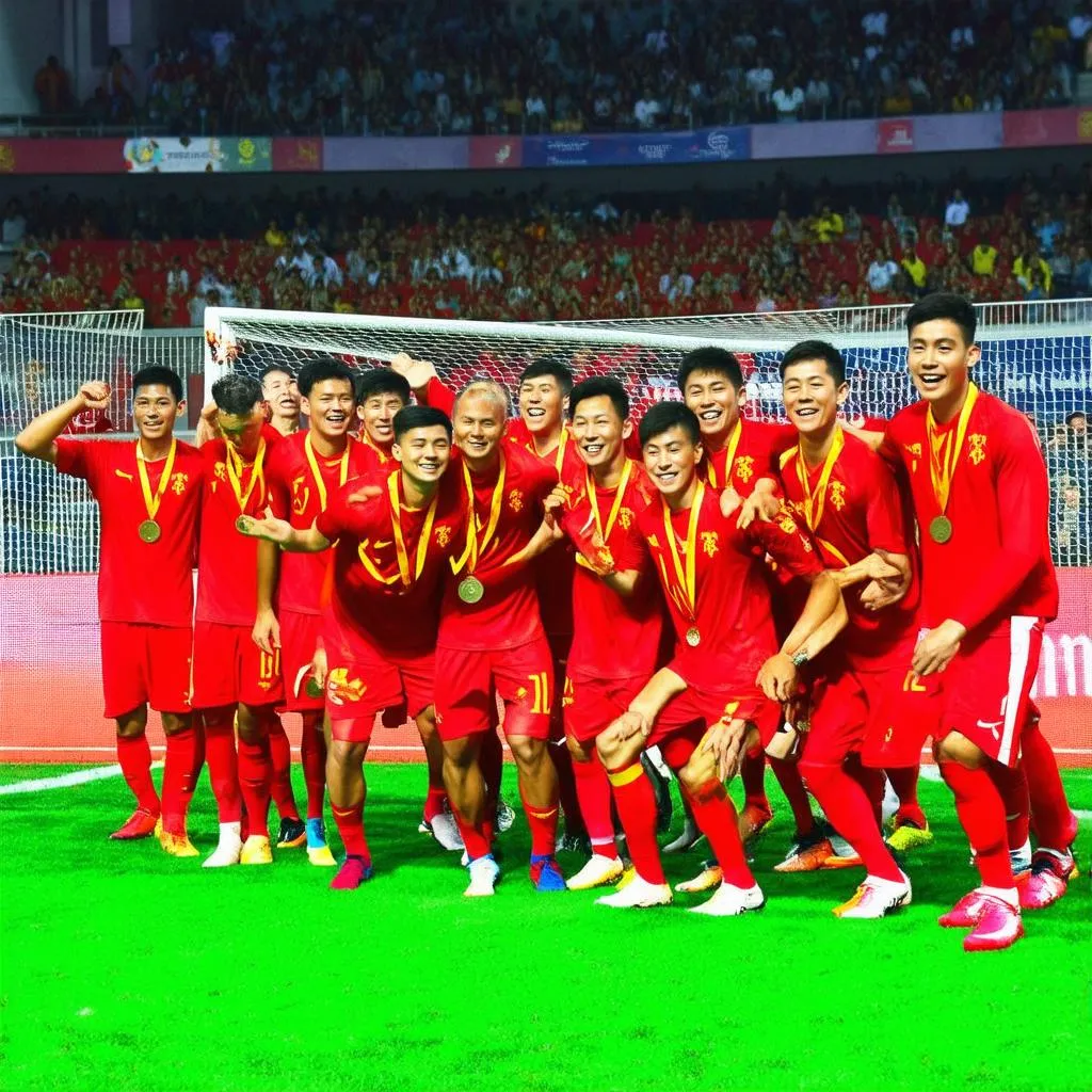 U23 Việt Nam giành Huy chương vàng Sea Games