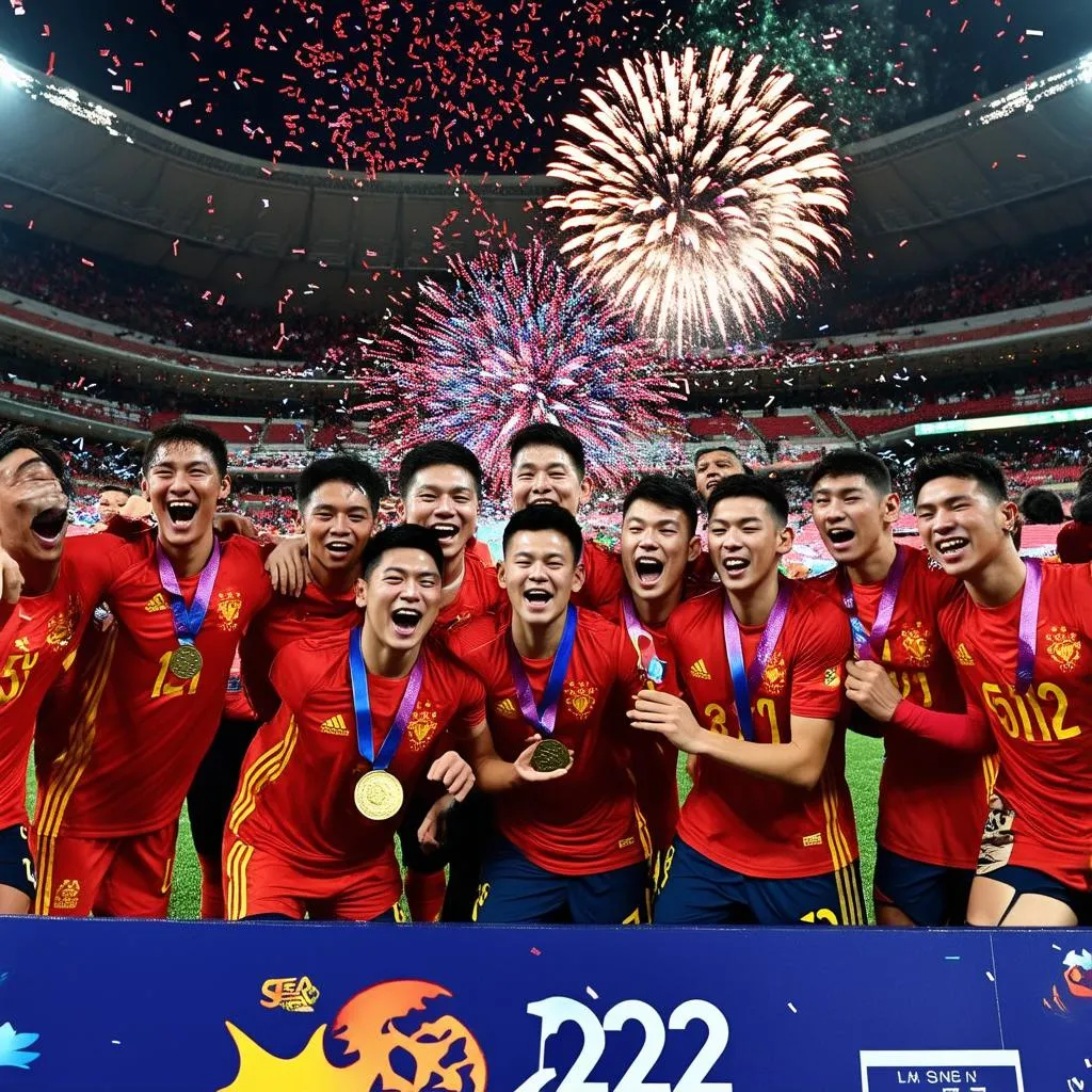 U23 Việt Nam giành Huy chương Vàng SEA Games