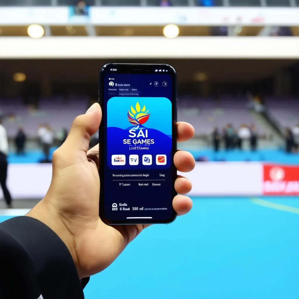 Ứng dụng di động xem SEA Games