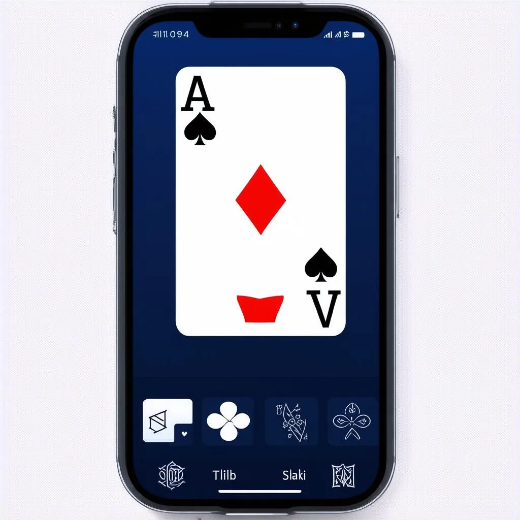 Ứng dụng game Solitaire trên điện thoại