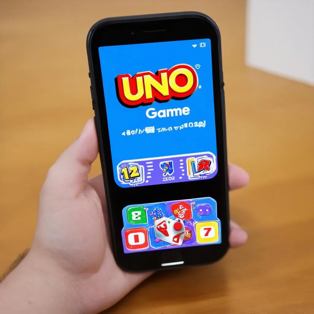 Ứng dụng game Uno trên điện thoại