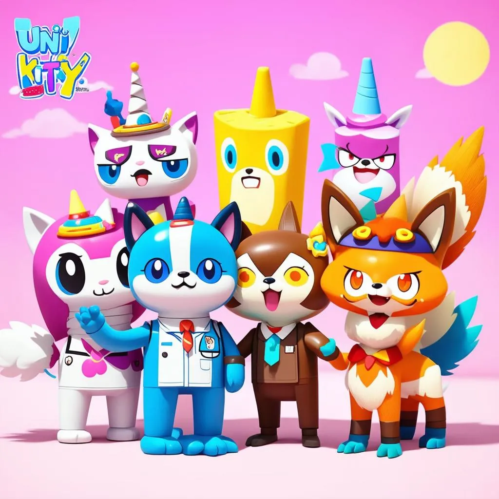 Unikitty và những người bạn