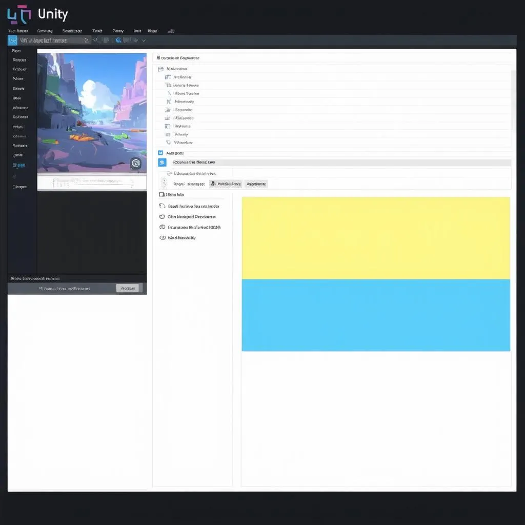 Unity interface