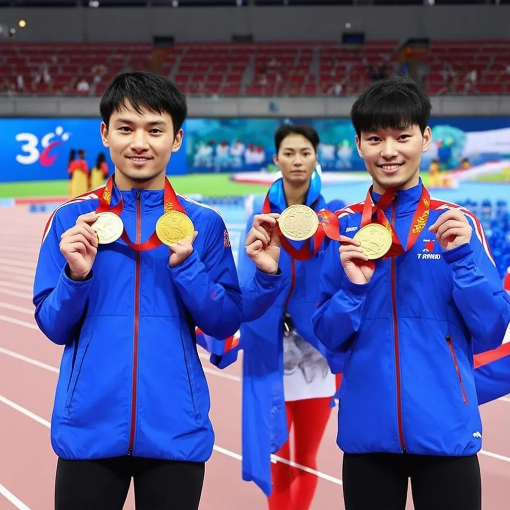 Vận động viên Việt Nam giành HCV SEA Games 31