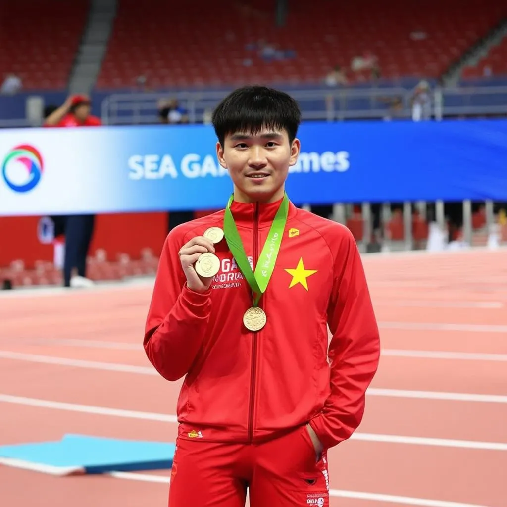 VĐV Việt Nam giành HCV SEA Games