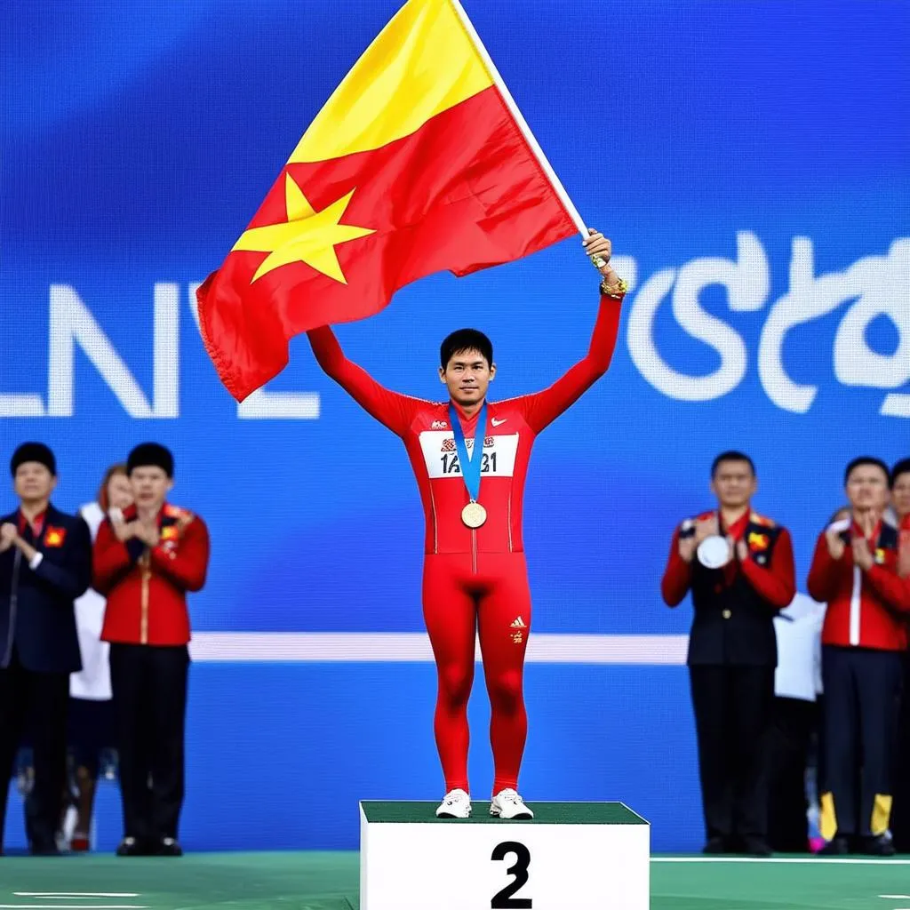 Vận động viên Việt Nam giành huy chương vàng SEA Games