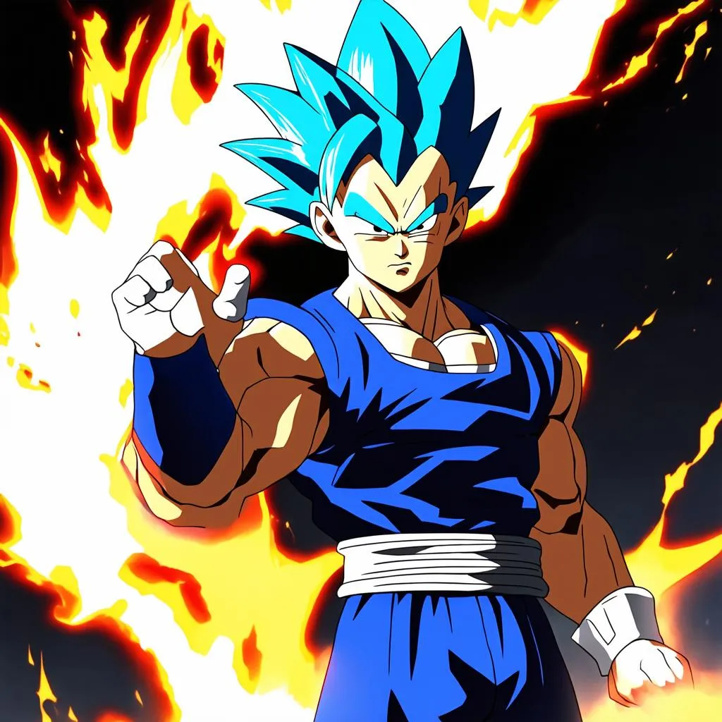 Vegeta Super Saiyan Blue