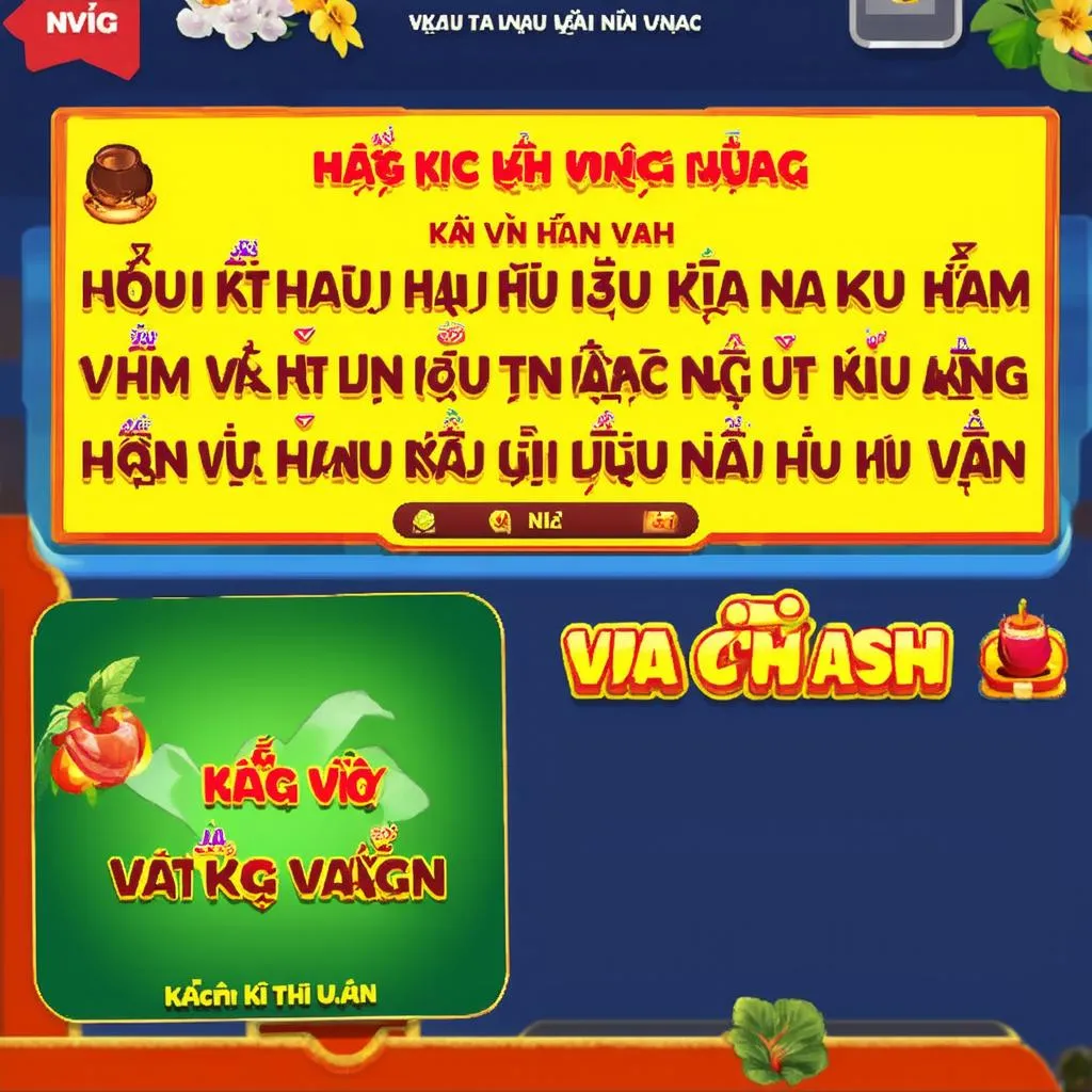 Hình ảnh minh họa cho game Java được Việt hóa