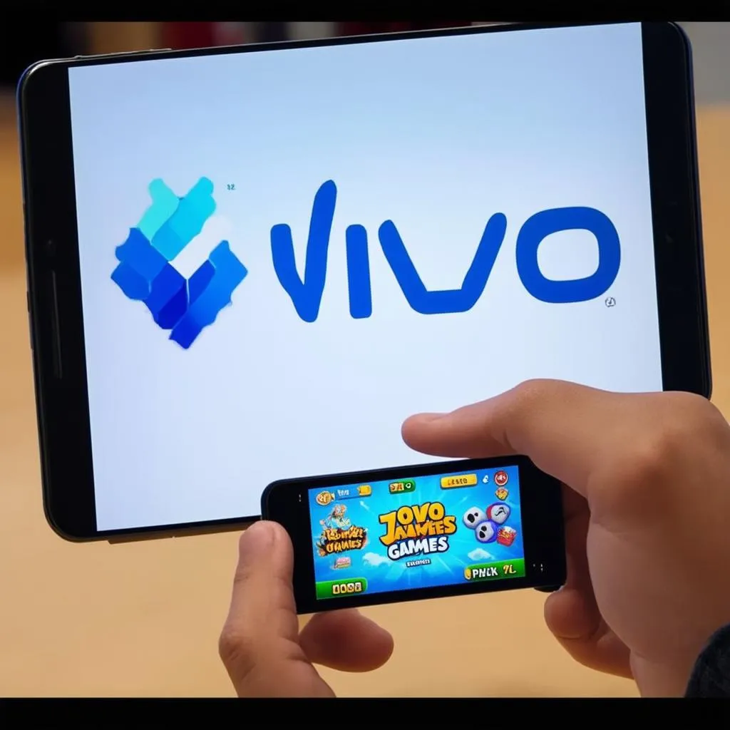 Chơi game trên Vivo Games App