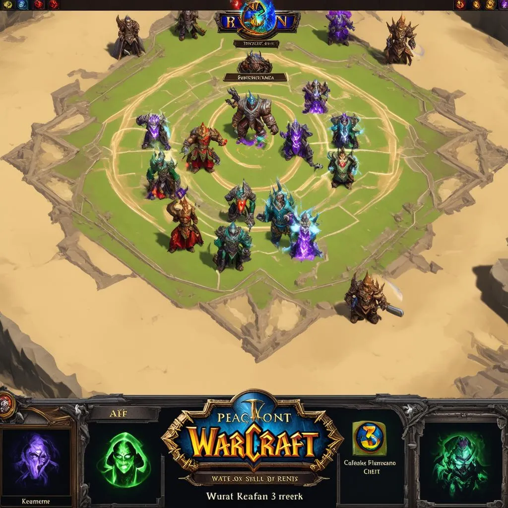 Warcraft 3 Online Gameplay