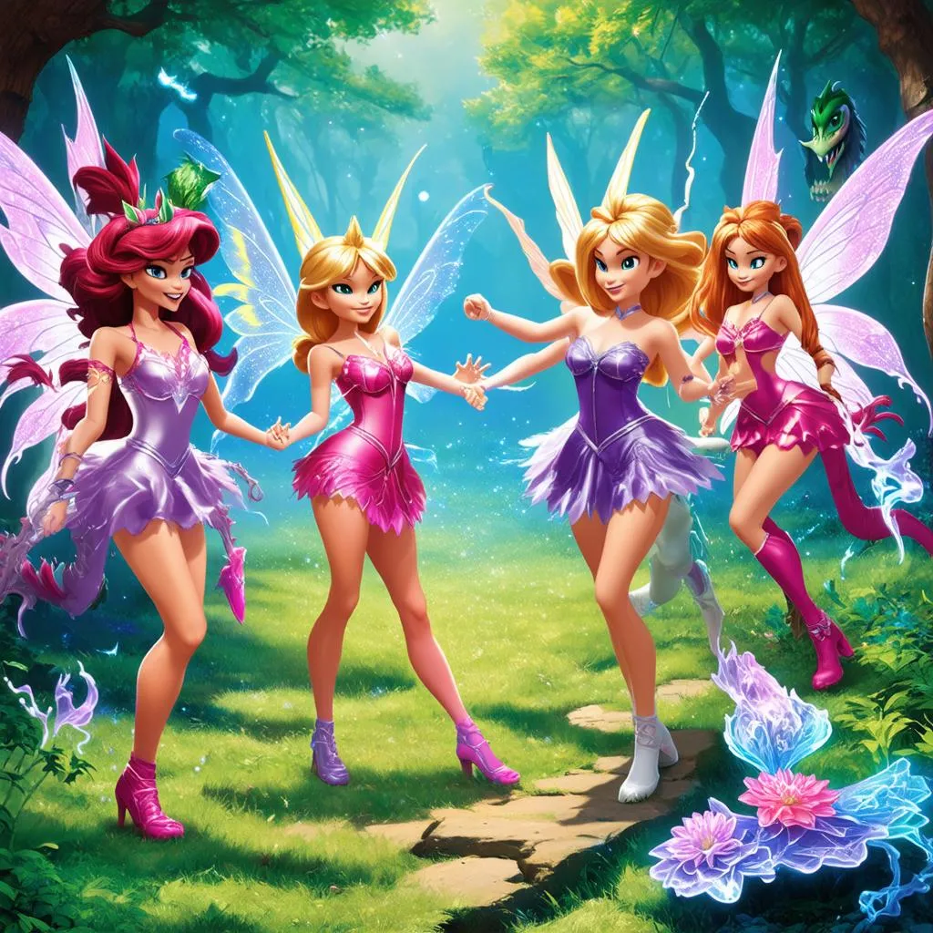 Winx Club nhập vai game