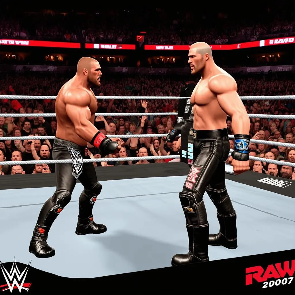 Gameplay WWE Raw 2007