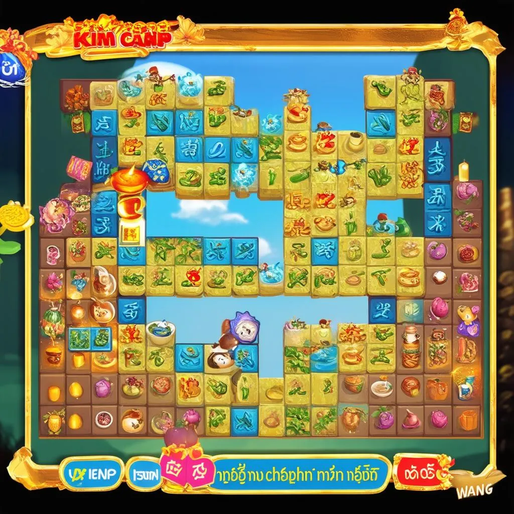 Game xếp ngọc kim cương