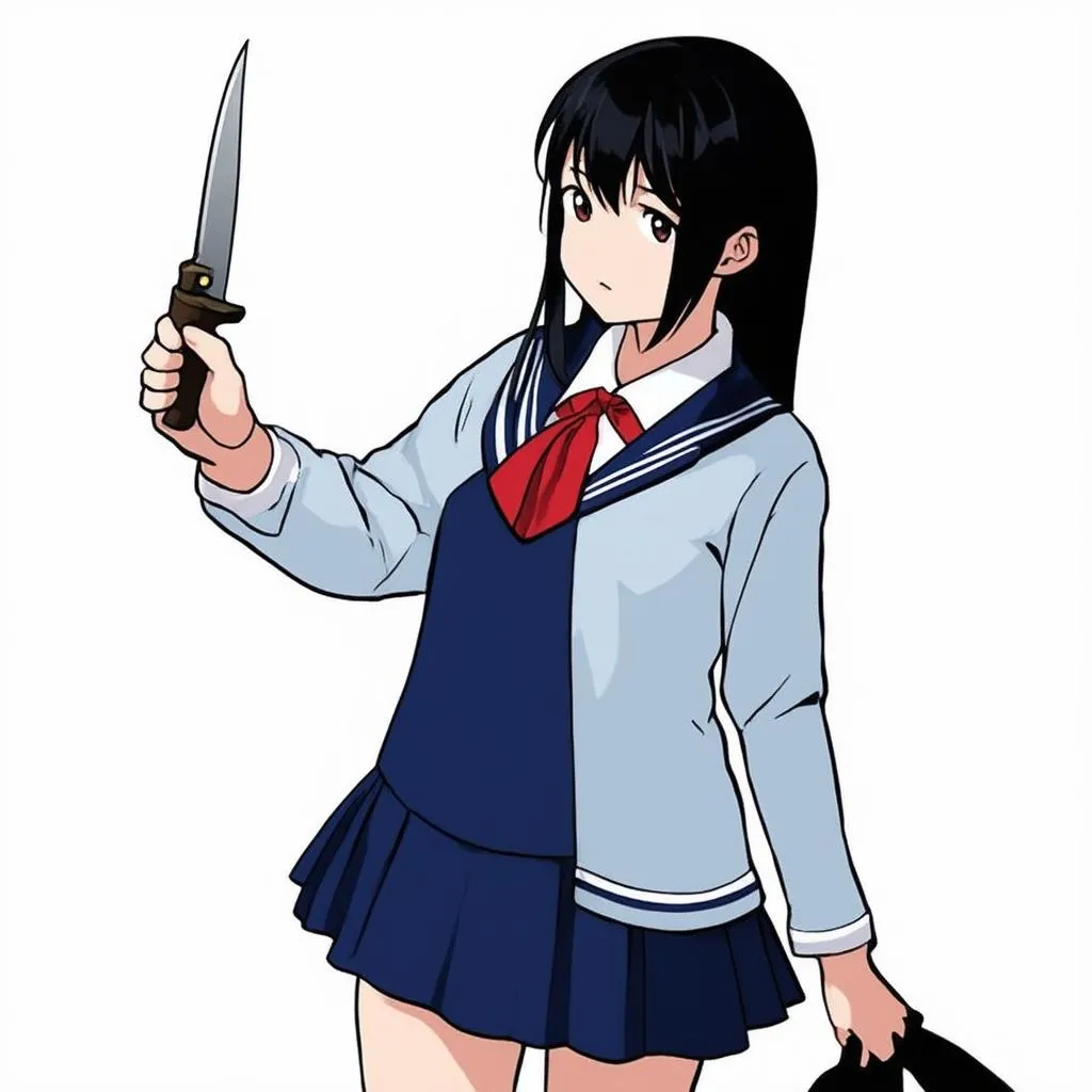 Yandere nữ sinh trong Yandere Simulator