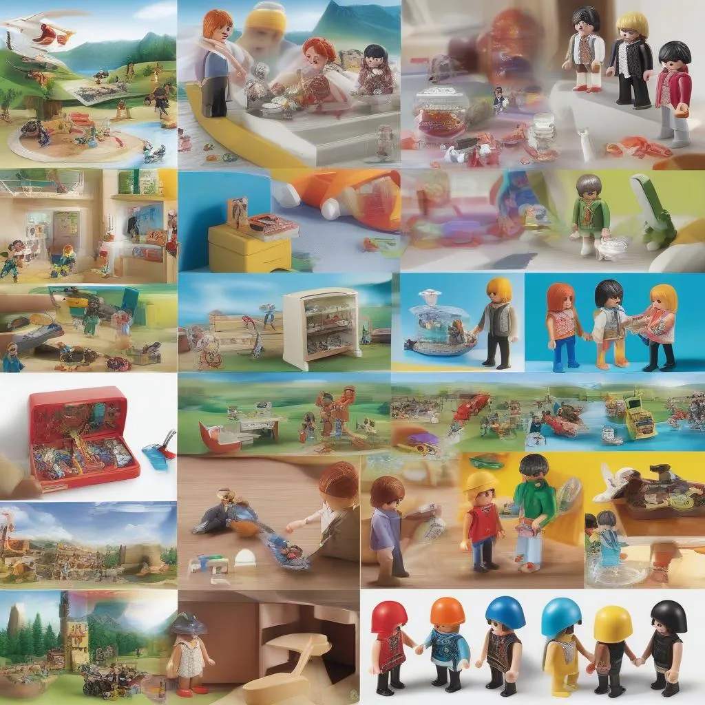 Hình ảnh về đồ chơi và game Playmobil