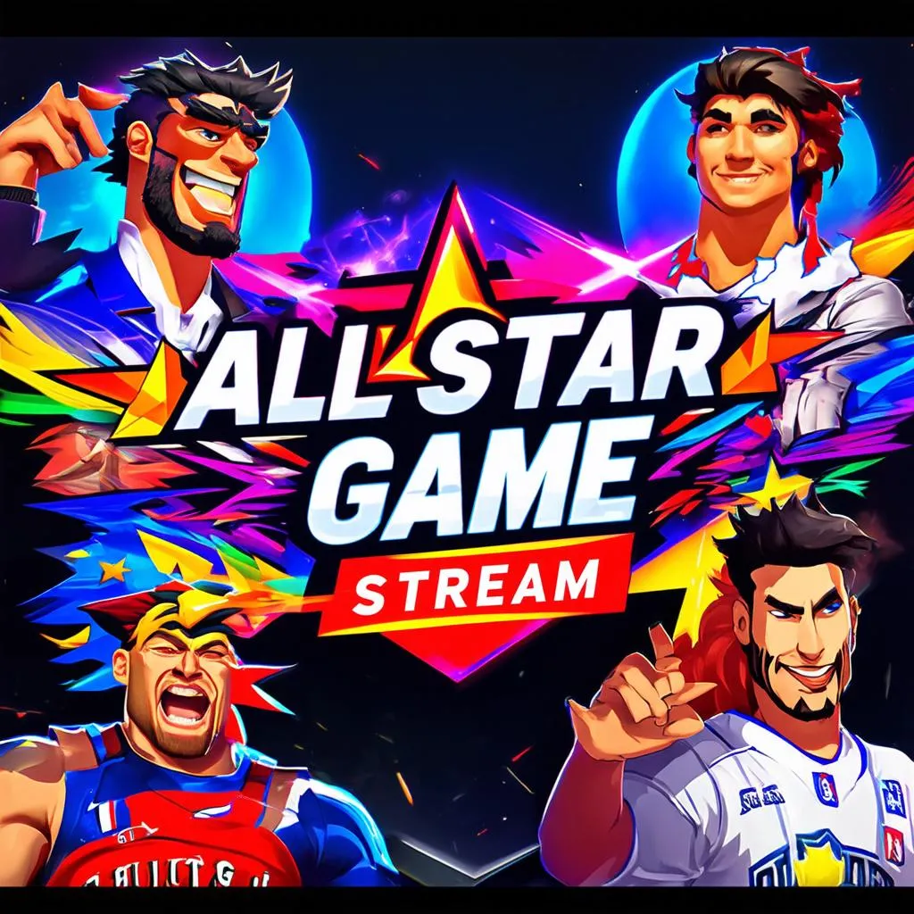 Hình ảnh banner all-star game stream