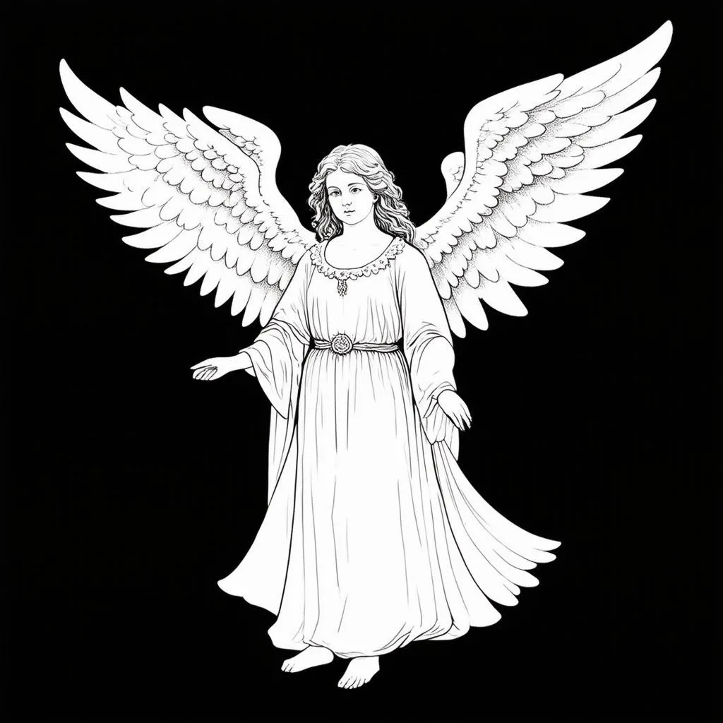 Angel with Wings