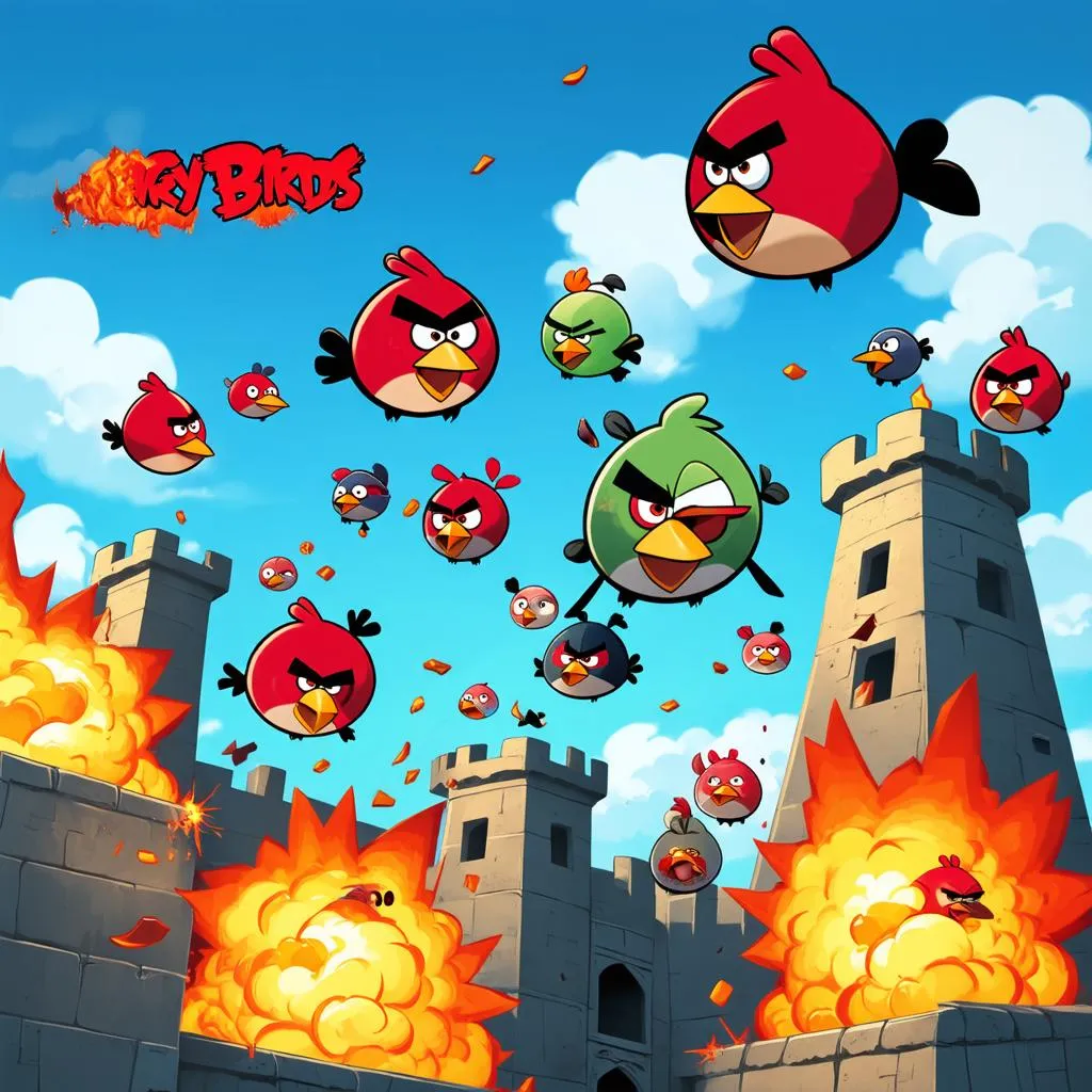 Angry Birds 2 Chiến Đấu