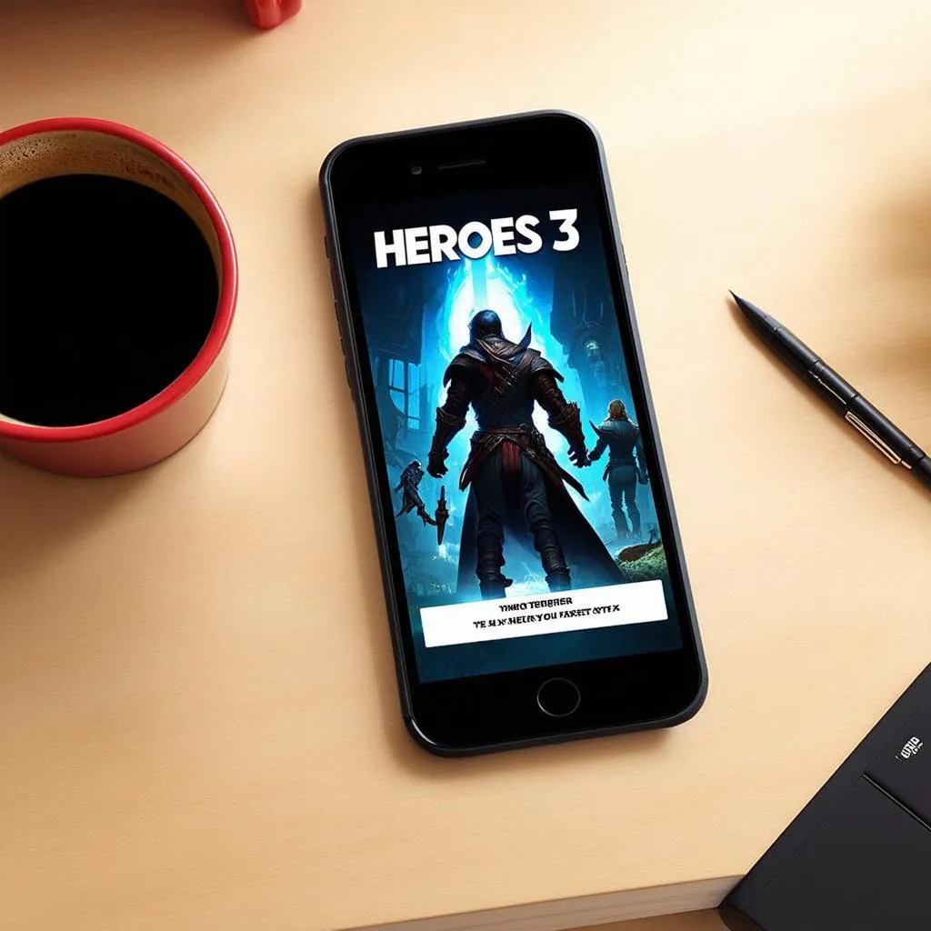 Game Heroes 3 trên điện thoại