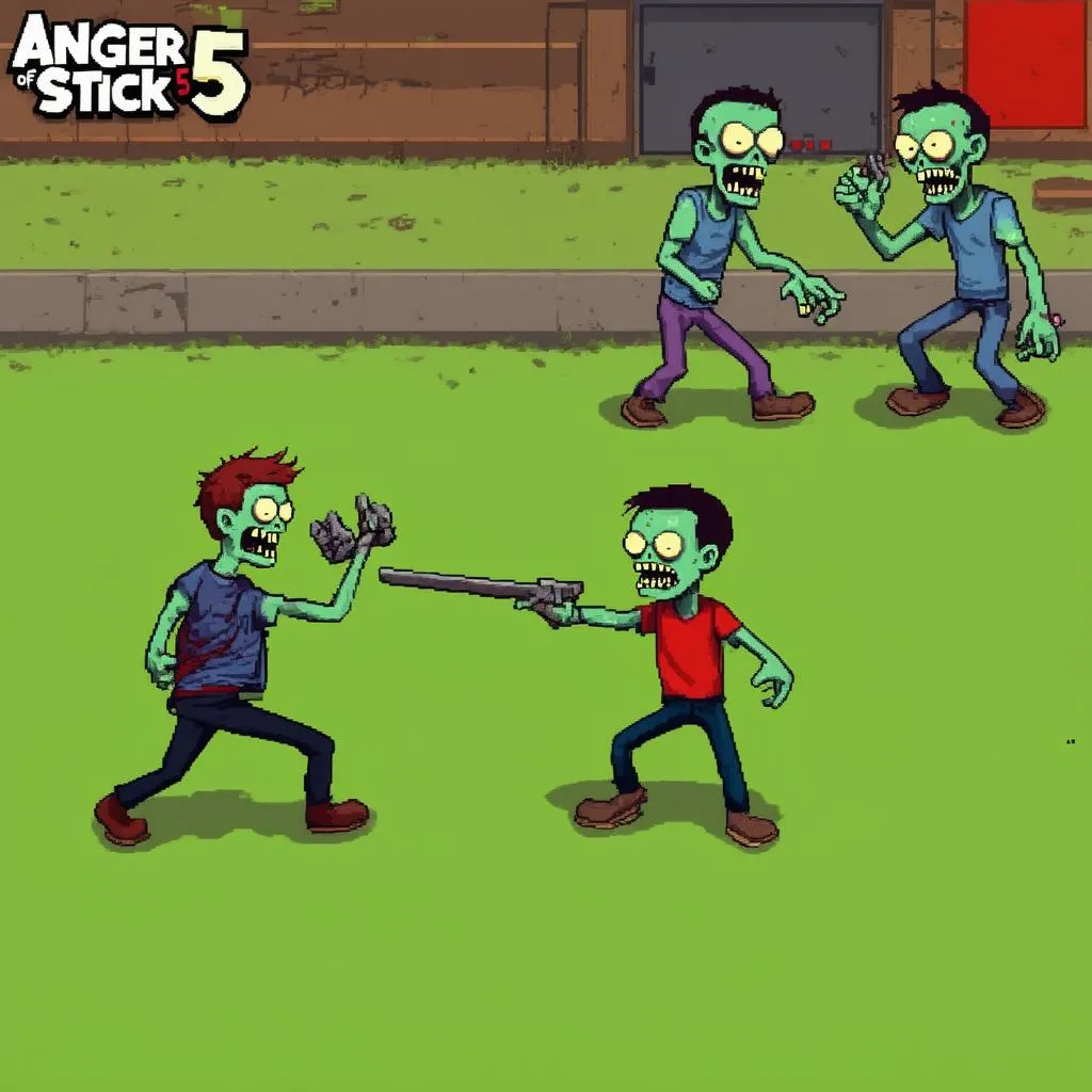 Anger of Stick 5 Zombie