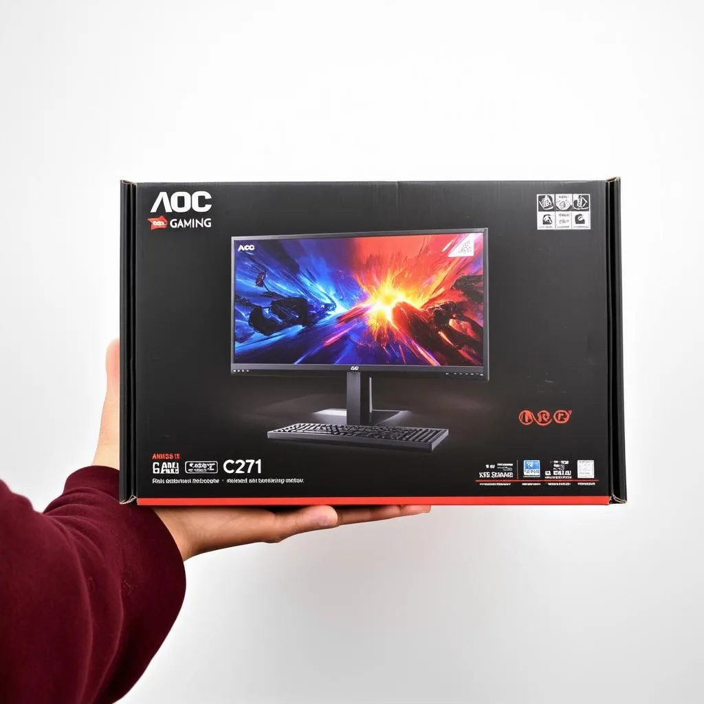 AOC C27G1 Gaming Monitor Unboxing