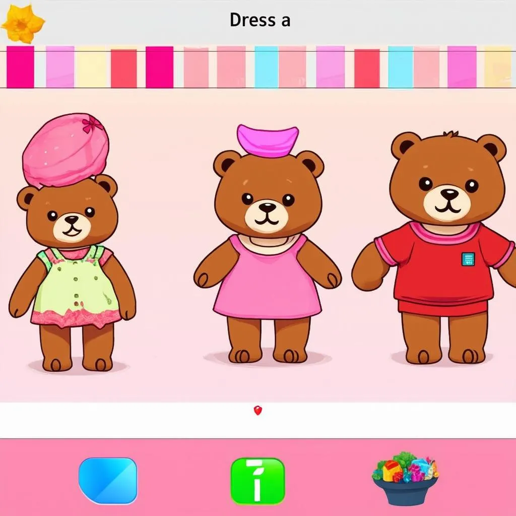 Dress a Bear Game App Store