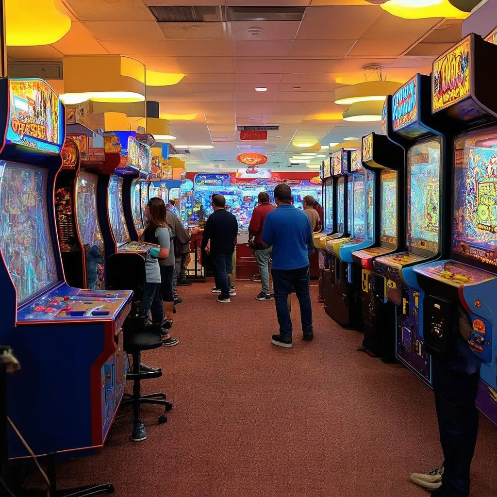 game arcade thời kỳ hoàng kim