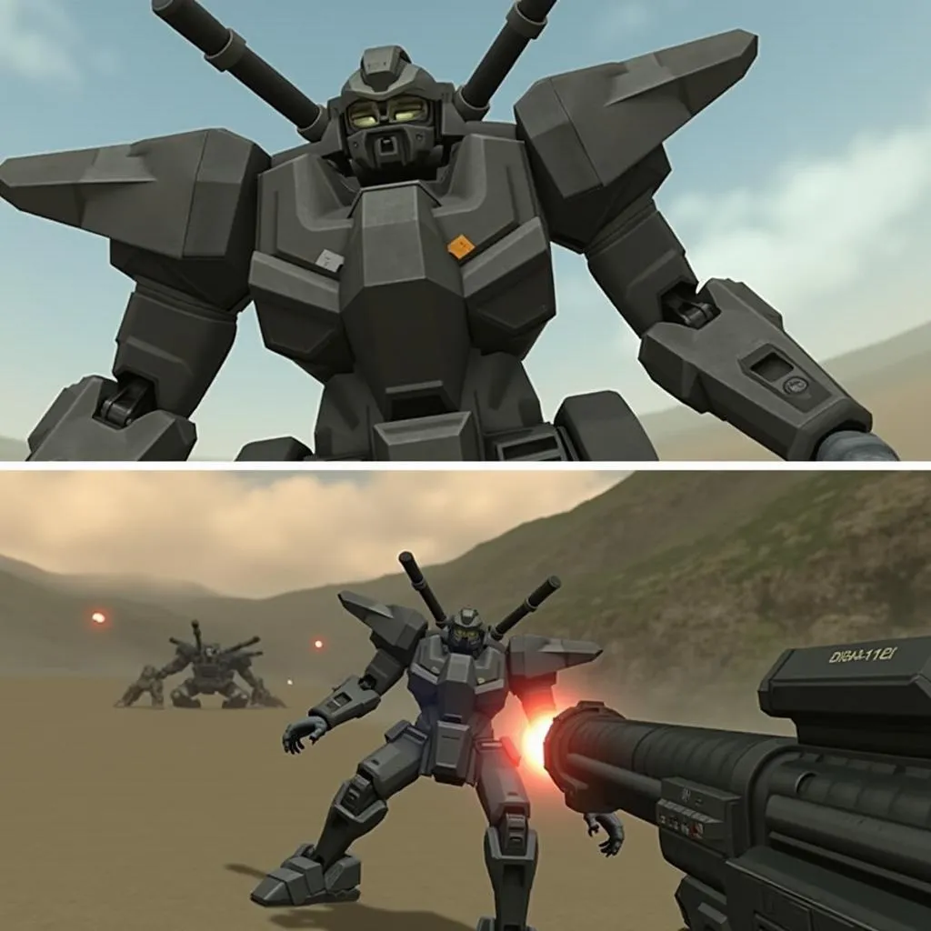 Gameplay Armored Core - Điều Khiển Robot Khổng Lồ