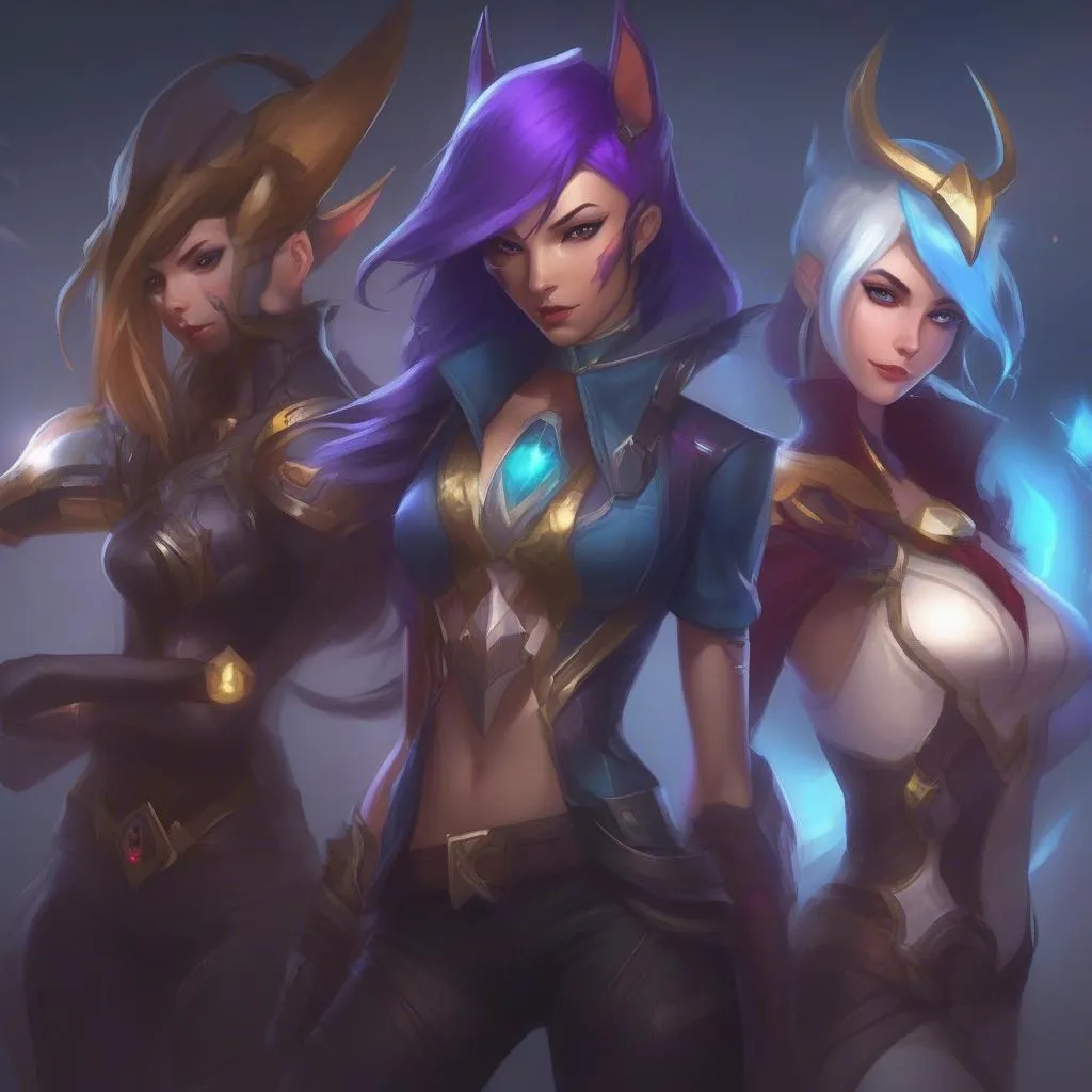 ashe-vayne-jinx-kha-zix-riven