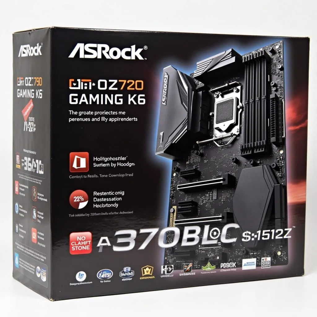 ASRock Z270 Gaming K6 Hộp Đóng Gói