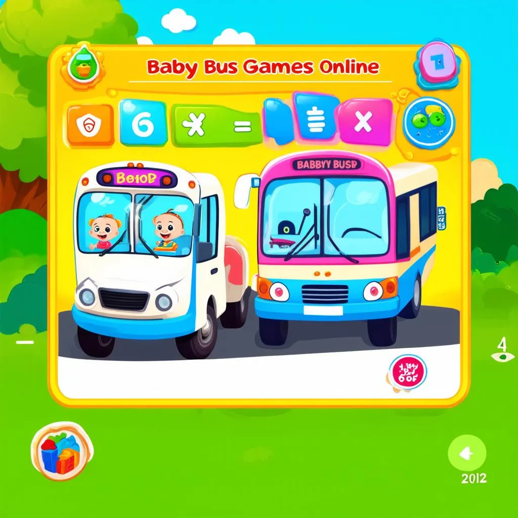 Baby Bus Games Online screenshot