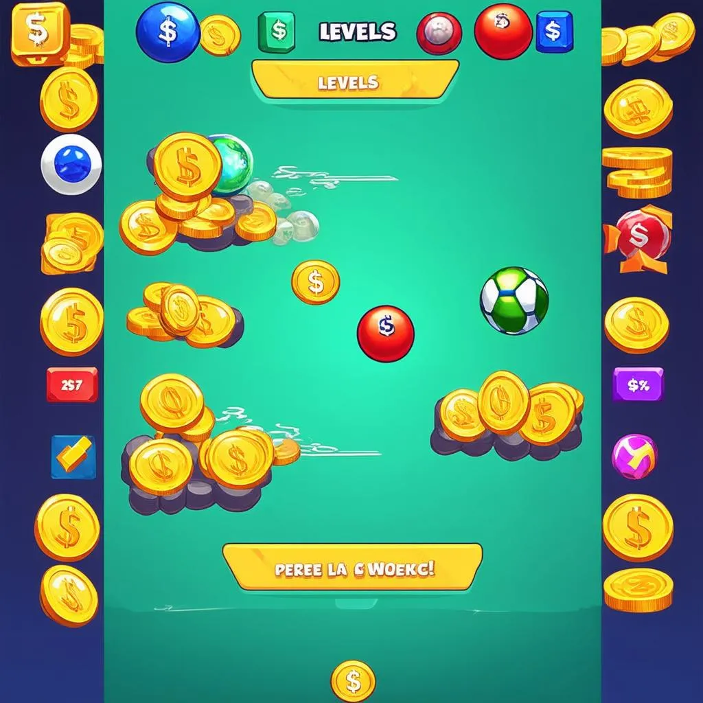 Rewards in Ball Fall 3D