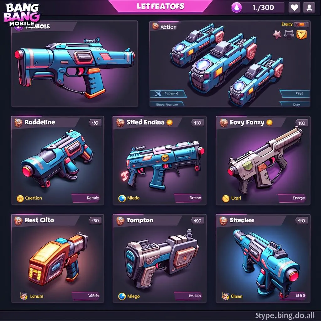 Giao diện Bang Bang Mobile Mod