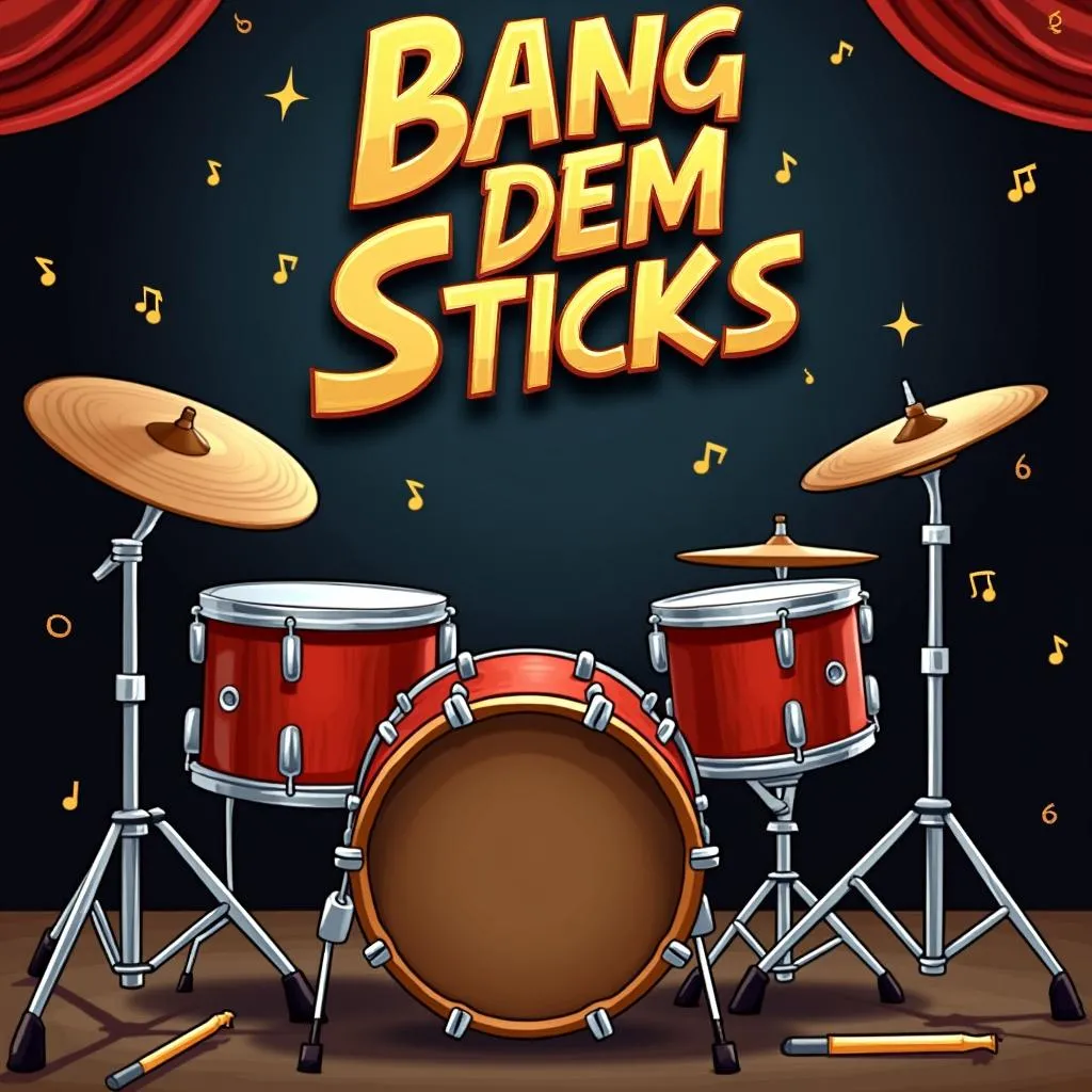 Giao diện trò chơi Bang Dem Sticks