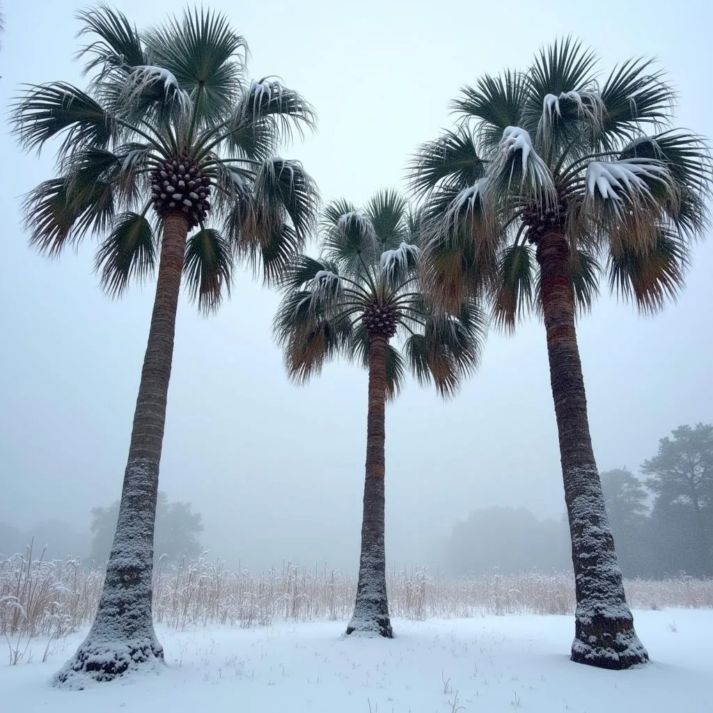 Tuyết rơi ở Florida