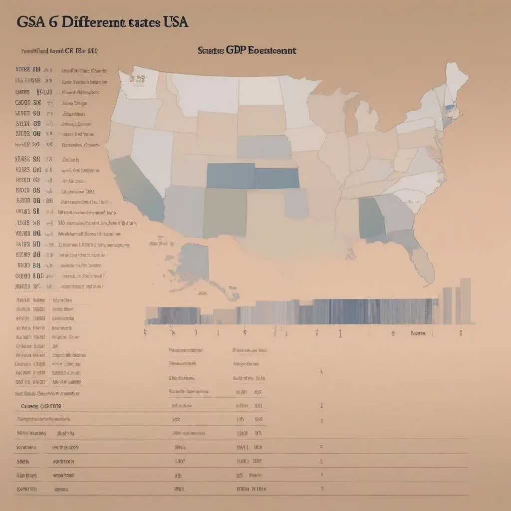 GDP các bang của Mỹ