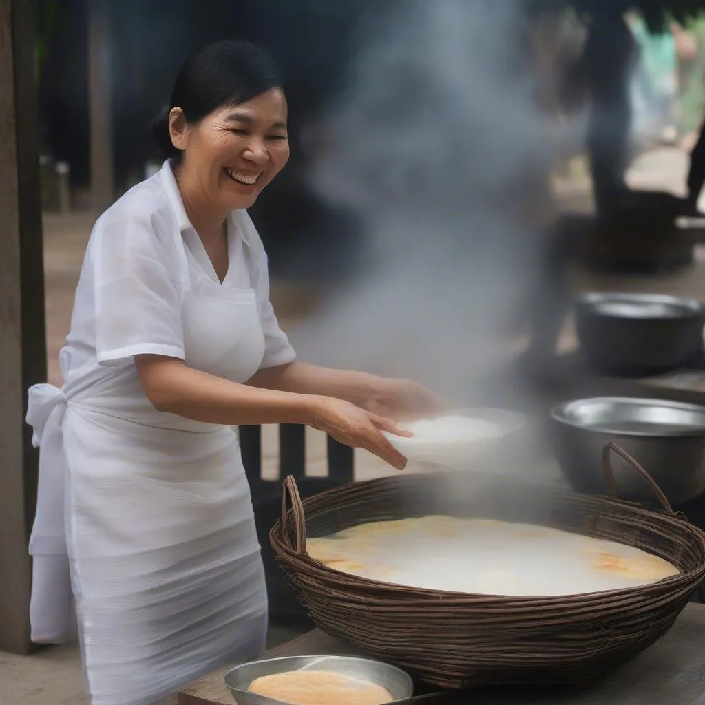 Hấp bánh lọt