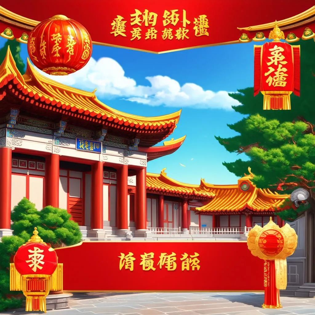 Banner mini game phong thủy