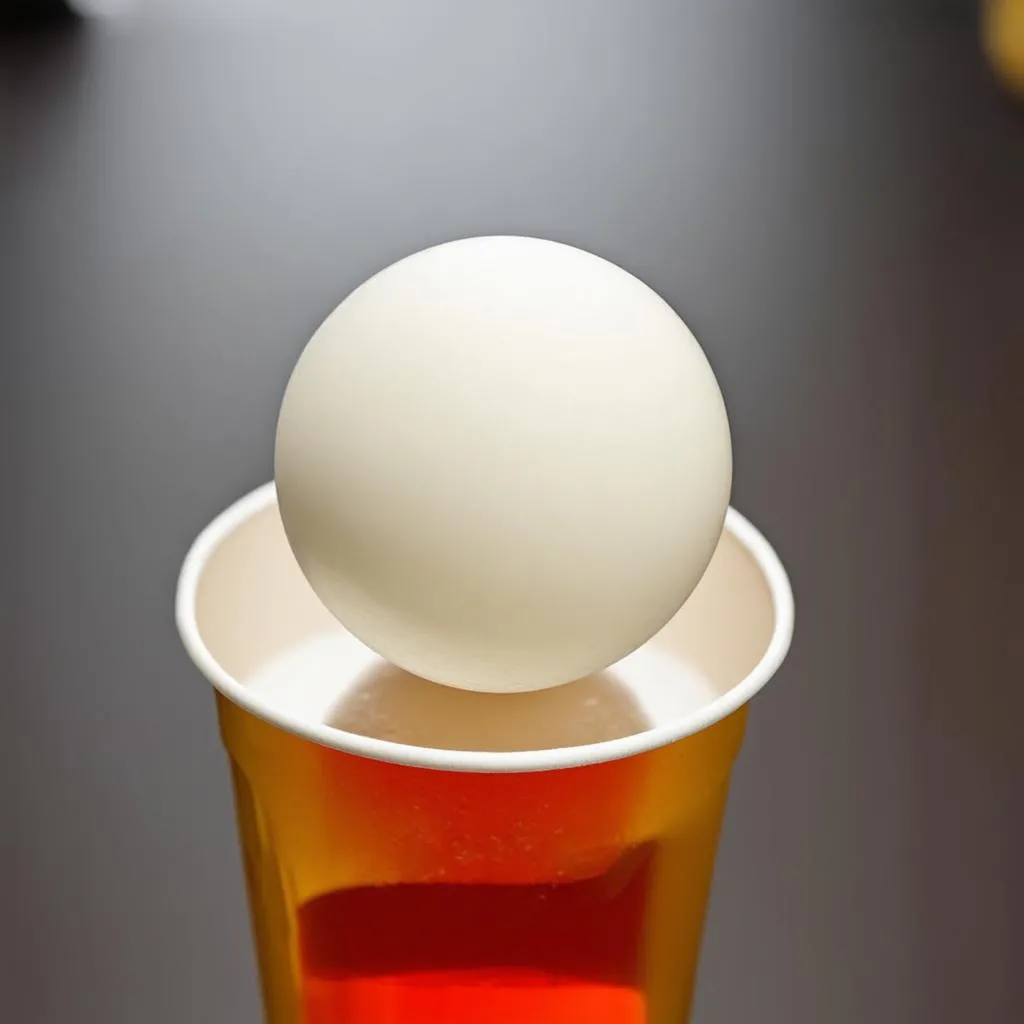 bóng bàn beer pong