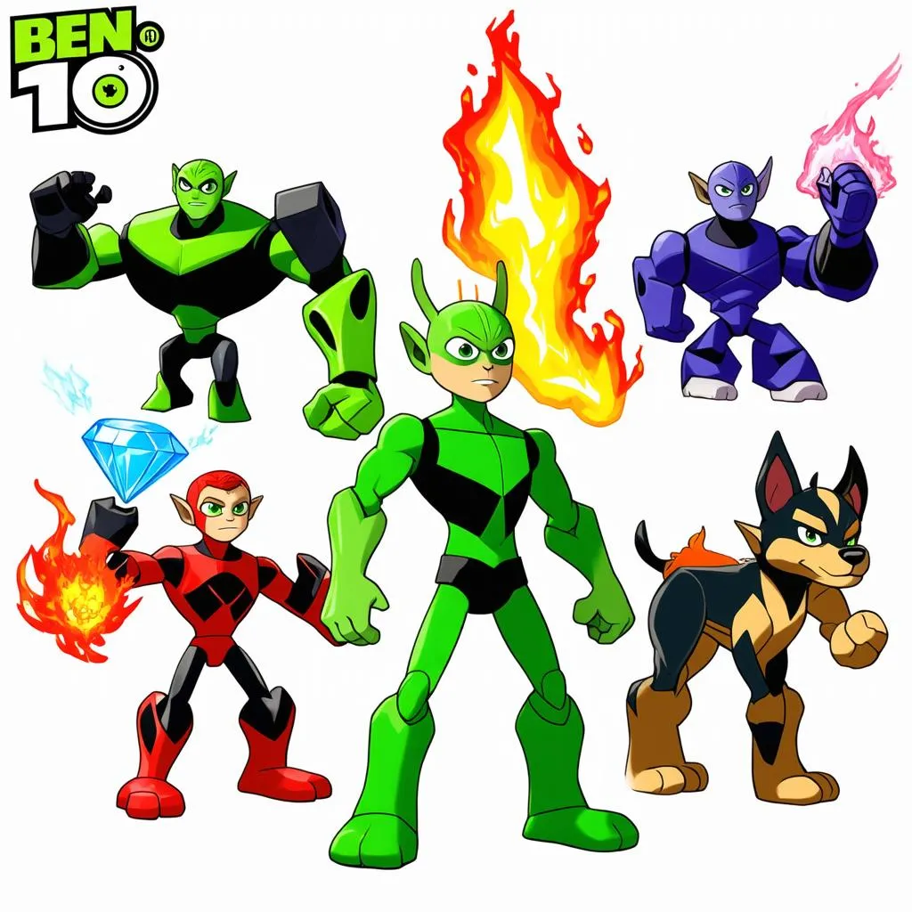 ben 10 aliens