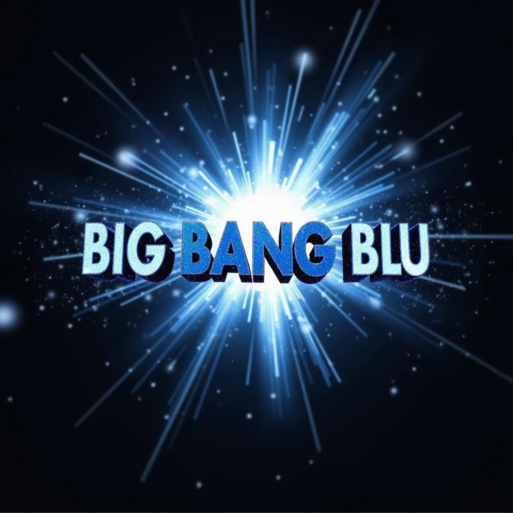 Bìa album Big Bang Blu